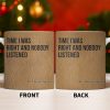Time I Was Right, Book Style Coffee Mug - Personalized Custom Coffee Mug - COL120_MG Time I Was Right, Book Style Coffee Mug - Personalized Custom Coffee Mug - COL120_MG