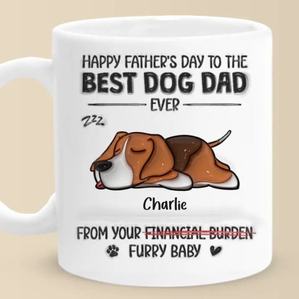 Time Spent With Dogs Is Never Enough - Dog Personalized Custom 3D Inflated Effect Printed Mug - Father's Day, Gift For Pet Owners, Pet Lovers Time Spent With Dogs Is Never Enough - Dog Personalized Custom 3D Inflated Effect Printed Mug - Father's Day, Gift For Pet Owners, Pet Lovers