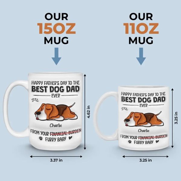 Time Spent With Dogs Is Never Enough - Dog Personalized Custom 3D Inflated Effect Printed Mug - Father's Day, Gift For Pet Owners, Pet Lovers Time Spent With Dogs Is Never Enough - Dog Personalized Custom 3D Inflated Effect Printed Mug - Father's Day, Gift For Pet Owners, Pet Lovers