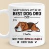 Time Spent With Dogs Is Never Enough - Dog Personalized Custom 3D Inflated Effect Printed Mug - Father's Day, Gift For Pet Owners, Pet Lovers Time Spent With Dogs Is Never Enough - Dog Personalized Custom 3D Inflated Effect Printed Mug - Father's Day, Gift For Pet Owners, Pet Lovers