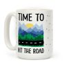 Time To Hit The Road Coffee Mug Time To Hit The Road Coffee Mug
