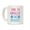 Time To Namaslay This Workout Coffee Mug