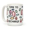 Time To Recharge Coffee Mug Time To Recharge Coffee Mug