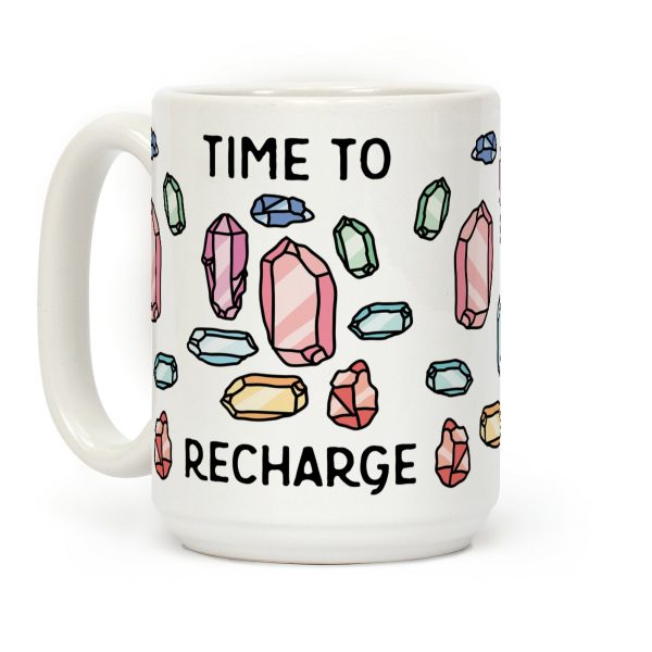 Time To Recharge Coffee Mug Time To Recharge Coffee Mug