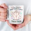 Tiny Toes, Big Love - Family Personalized Custom Mug - Mother's Day, Baby Shower Gift, Gift For First Mom Tiny Toes, Big Love - Family Personalized Custom Mug - Mother's Day, Baby Shower Gift, Gift For First Mom