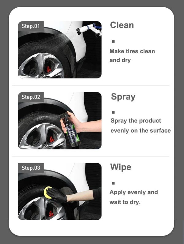 Tire Shine Coating Spray Tire Shine Coating Spray