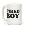Tired Boy Coffee Mug Tired Boy Coffee Mug