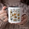 Tis the Season Retro Spooky Halloween Personalized Mug, Autumn Vibes Essentials Gift with Custom Name Tis the Season Retro Spooky Halloween Personalized Mug, Autumn Vibes Essentials Gift with Custom Name