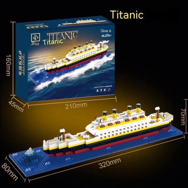 Titanic Giant Ship Boat Building Blocks Titanic Giant Ship Boat Building Blocks