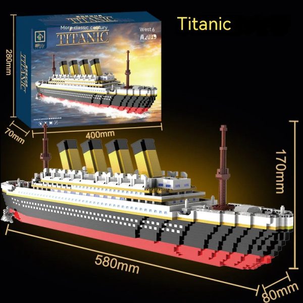 Titanic Giant Ship Boat Building Blocks Titanic Giant Ship Boat Building Blocks
