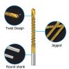 Titanium Coated Spiral Jagged Saw Drill Bit Set Titanium Coated Spiral Jagged Saw Drill Bit Set
