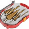 Titanium Coated Wood And Metal Drilling Set Titanium Coated Wood And Metal Drilling Set