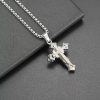 Titanium Steel Cross Pendant Necklace Titanium Steel Cross Pendant Necklace