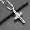 Titanium Steel Cross Pendant Necklace Titanium Steel Cross Pendant Necklace