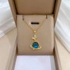 Titanium Steel Star Pendant Necklace in Gold Tone Titanium Steel Star Pendant Necklace in Gold Tone
