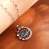 Titanium Steel Star Pendant Necklace in Gold Tone Titanium Steel Star Pendant Necklace in Gold Tone