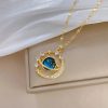 Titanium Steel Star Pendant Necklace in Gold Tone Titanium Steel Star Pendant Necklace in Gold Tone