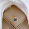 Titanium Steel Star Pendant Necklace in Gold Tone Titanium Steel Star Pendant Necklace in Gold Tone