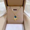 Titanium Steel Star Pendant Necklace in Gold Tone Titanium Steel Star Pendant Necklace in Gold Tone