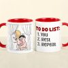 To Do List-Personalized Coffee Mug-Gift For Couples- Funny Couple Mug