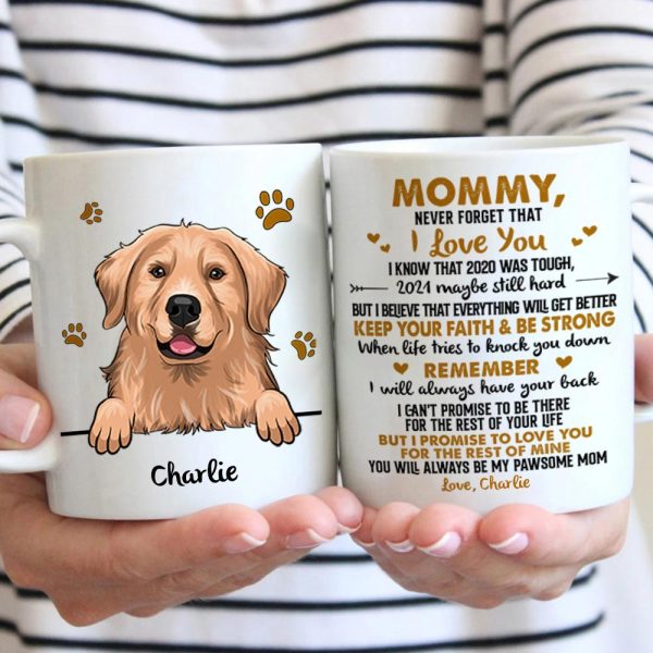 To Dog Mom Never Forget That I Love You - Personalized Mug To Dog Mom Never Forget That I Love You - Personalized Mug