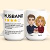 To Husband Five Star Funny - Personalized Mug To Husband Five Star Funny - Personalized Mug