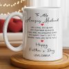 To My Amazing Husband Love And Heart - Personalized Custom Coffee Mug - HSB084_MG