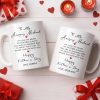 To My Amazing Husband Love And Heart - Personalized Custom Coffee Mug - HSB084_MG