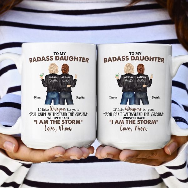 To My Bada** Daughter From Mom - Personalized Mug To My Bada** Daughter From Mom - Personalized Mug