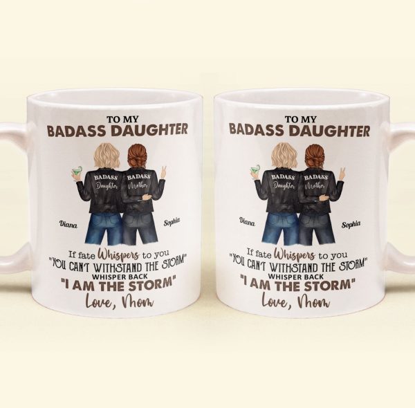 To My Bada** Daughter From Mom - Personalized Mug To My Bada** Daughter From Mom - Personalized Mug