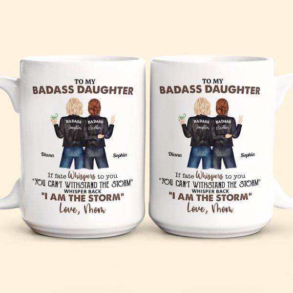 To My Bada** Daughter From Mom - Personalized Mug To My Bada** Daughter From Mom - Personalized Mug