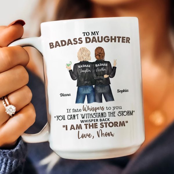 To My Bada** Daughter From Mom - Personalized Mug To My Bada** Daughter From Mom - Personalized Mug