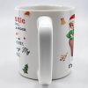 To My Badass Bestie, Thank You For Being My Unbiological Sister - Personalized Custom Coffee Mug - BST318_MG