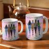 To My Badass Daughter - Personalized White Edge-to-Edge Mug To My Badass Daughter - Personalized White Edge-to-Edge Mug