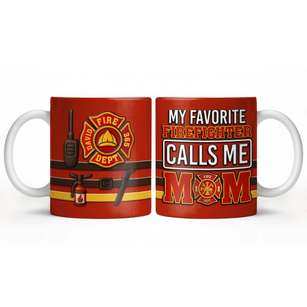 To My Beloved, 365 Days Of Bravery, Firefighter Pride - Personalized Custom Coffee Mug - MOM132_MG To My Beloved, 365 Days Of Bravery, Firefighter Pride - Personalized Custom Coffee Mug - MOM132_MG