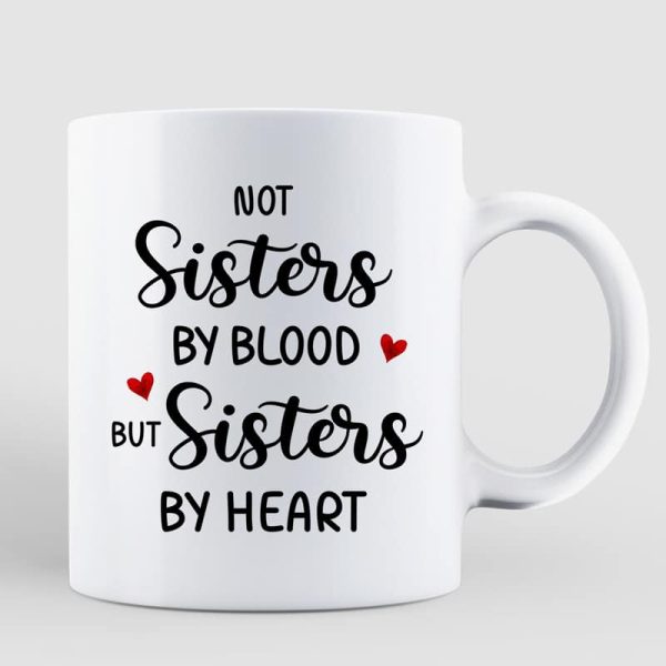 To My Bestie Christmas Standing Doll Besties In Snow Personalized Mug To My Bestie Christmas Standing Doll Besties In Snow Personalized Mug