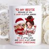 To My Bestie Sassy Girls Personalized Mug, Funny Christmas Gift For Sisters To My Bestie Sassy Girls Personalized Mug, Funny Christmas Gift For Sisters