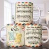 To My Bestie With Postage Stamp Design - Personalized Custom Coffee Mug - BST532_MG To My Bestie With Postage Stamp Design - Personalized Custom Coffee Mug - BST532_MG