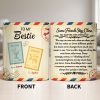 To My Bestie With Postage Stamp Design - Personalized Custom Coffee Mug - BST532_MG To My Bestie With Postage Stamp Design - Personalized Custom Coffee Mug - BST532_MG