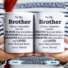 To My Brother, Always Remember You Are Braver, Stronger, Smarter - Personalized Custom Coffee Mug - BST196_MG To My Brother, Always Remember You Are Braver, Stronger, Smarter - Personalized Custom Coffee Mug - BST196_MG