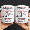 To My Brother, The Only Thing Better Than Having You As My Little Brother - Personalized Custom Coffee Mug - FAM347_MG To My Brother, The Only Thing Better Than Having You As My Little Brother - Personalized Custom Coffee Mug - FAM347_MG