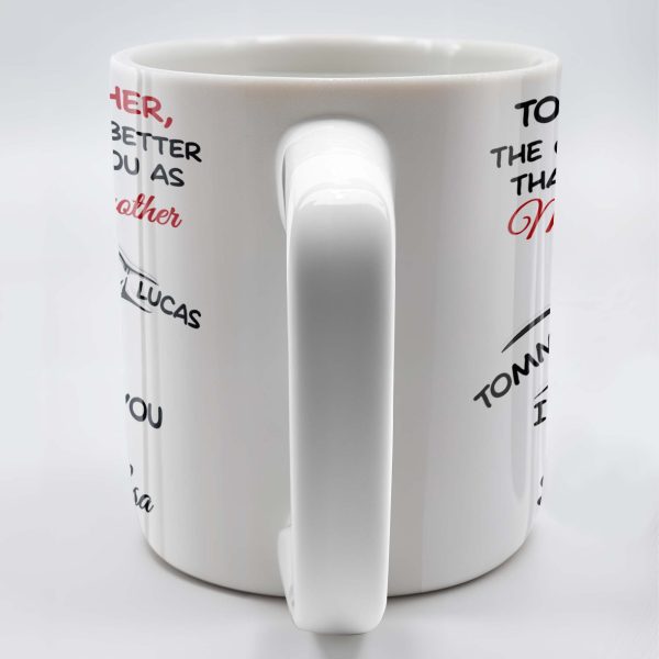 To My Brother, The Only Thing Better Than Having You As My Little Brother - Personalized Custom Coffee Mug - FAM347_MG To My Brother, The Only Thing Better Than Having You As My Little Brother - Personalized Custom Coffee Mug - FAM347_MG