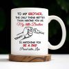 To My Brother, The Only Thing Better Than Having You As My Little Brother - Personalized Custom Coffee Mug - FAM347_MG To My Brother, The Only Thing Better Than Having You As My Little Brother - Personalized Custom Coffee Mug - FAM347_MG