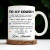 To My Cousin, You Mean So Much, Stars And Leaves - Personalized Custom Coffee Mug - FAM357_MG To My Cousin, You Mean So Much, Stars And Leaves - Personalized Custom Coffee Mug - FAM357_MG