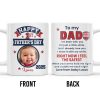 To My Dad, Sneaker And Super Dad Badge - Personalized Custom Coffee Mug - DAD230_MG To My Dad, Sneaker And Super Dad Badge - Personalized Custom Coffee Mug - DAD230_MG