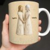 To My Daughter, Flowers and Hearts Design - Personalized Custom Coffee Mug - DAU268_MG To My Daughter, Flowers and Hearts Design - Personalized Custom Coffee Mug - DAU268_MG