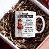 To My Daughter Granddaughter Volleyball Player You Are Braver Than You Think - Personalized Mug To My Daughter Granddaughter Volleyball Player You Are Braver Than You Think - Personalized Mug