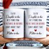 To My Daughter-In-Law, He's Yours Now, No Returns Or Refunds - Personalized Custom Coffee Mug - DILA042_MG To My Daughter-In-Law, He's Yours Now, No Returns Or Refunds - Personalized Custom Coffee Mug - DILA042_MG