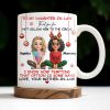 To My Daughter-In-Law Thank You For Not Selling Him To The Circus - Personalized Custom Coffee Mug - DILA013_MG