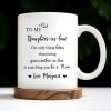 To My Daughter In Law, The Only Thing Better Than Being Your Mother-In-Law, Flowers and Butterflies - Personalized Custom Coffee Mug - DAU173_MG